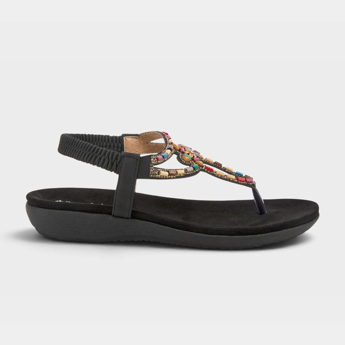 PATRIZIA CREMA THONG SANDALS