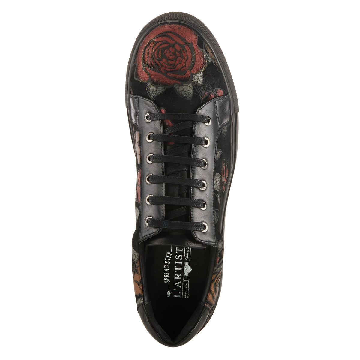 L'ARTISTE MEN ANDER-ROSE LACE-UP SNEAKER