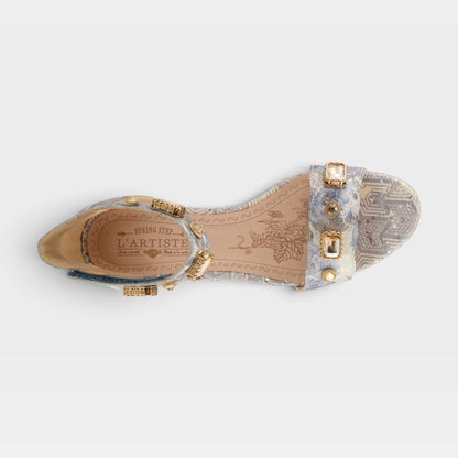 L'ARTISTE AQUAVELVA SANDALS