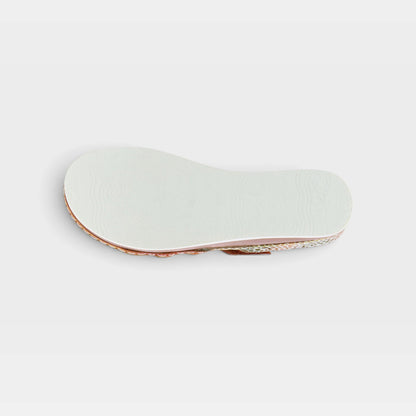L'Artiste Caiman Slide Sandal