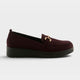 BORDEAUX FAUX SUEDE