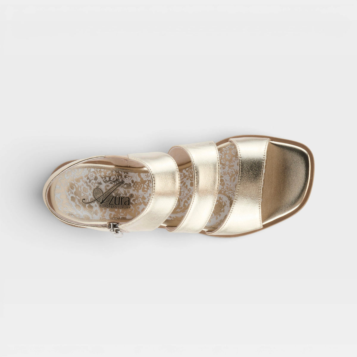 AZURA CORRIGATE SANDALS