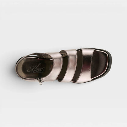 AZURA CORRIGATE SANDALS