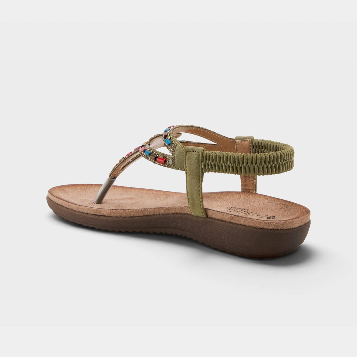 PATRIZIA CREMA THONG SANDALS