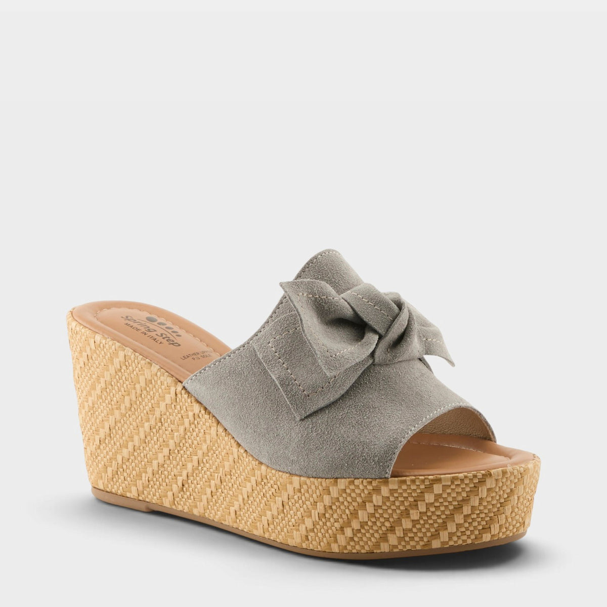 SPRING STEP ELLYN-WOVEN SLIDE SANDALS