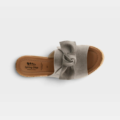 SPRING STEP ELLYN-WOVEN SLIDE SANDALS