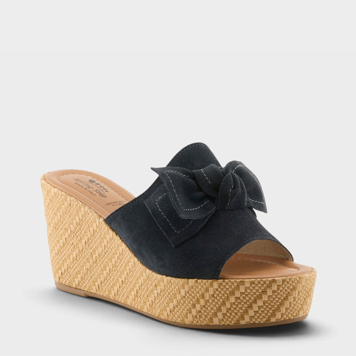 SPRING STEP ELLYN-WOVEN SLIDE SANDALS