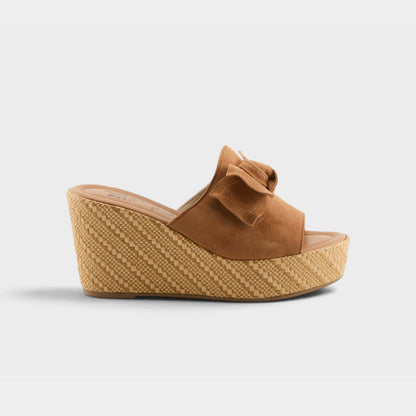 SPRING STEP ELLYN-WOVEN SLIDE SANDALS