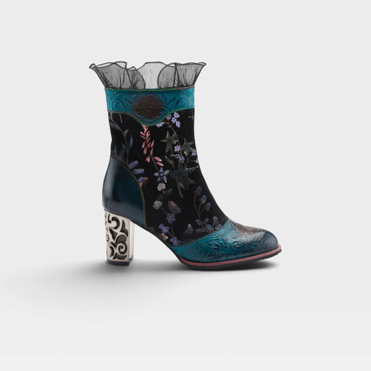 L`ARTISTE GAGA MID-CALF BOOTS