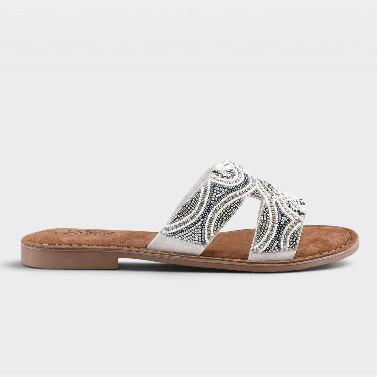 AZURA GEORGYS SLIDE SANDALS