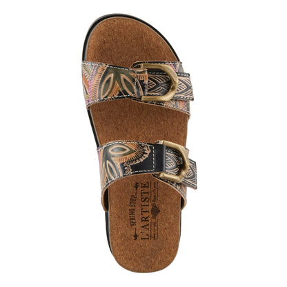 L'ARTISTE GLAZE SANDALS