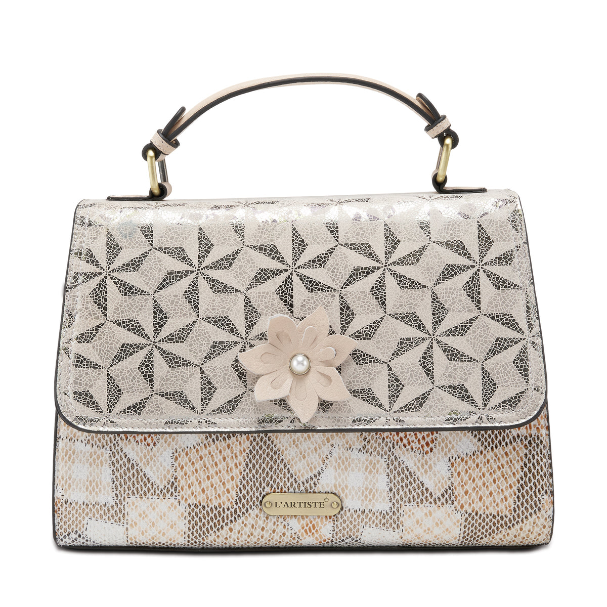 L'ARTISTE HB-CITYSCAPE HANDBAG