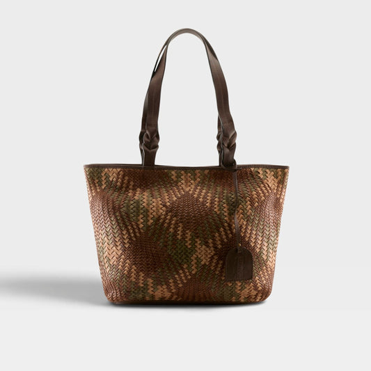 L'ARTISTE HB-WOVITOTE HANDBAG