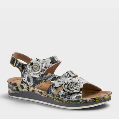 L'ARTISTE JOELINA-DAZI ANKLE STRAP SANDALS