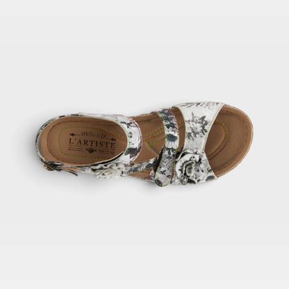 L'ARTISTE JOELINA-DAZI ANKLE STRAP SANDALS