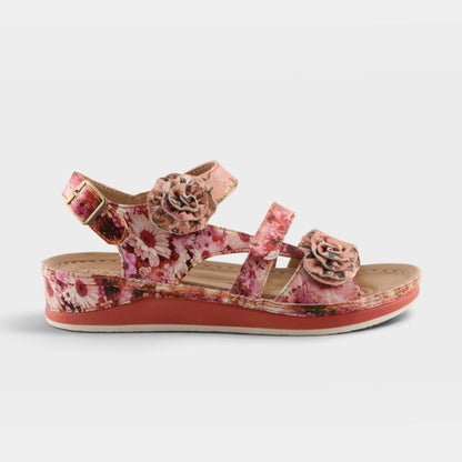 L'ARTISTE JOELINA-DAZI ANKLE STRAP SANDALS