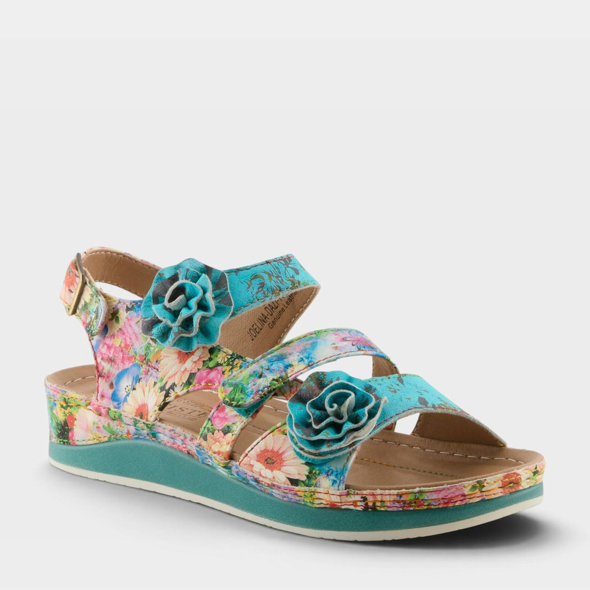 L'ARTISTE JOELINA-DAZI ANKLE STRAP SANDALS