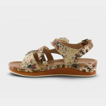 L'ARTISTE JOELINA-DAZI ANKLE STRAP SANDALS