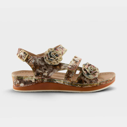 L'ARTISTE JOELINA-DAZI ANKLE STRAP SANDALS
