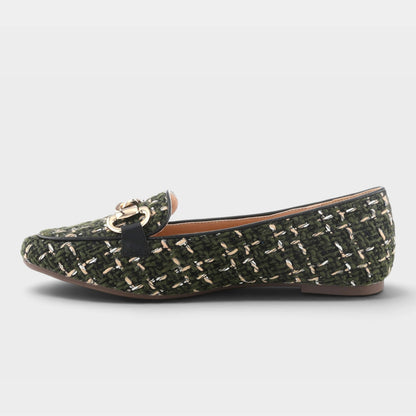 PATRIZIA KNITKNOT BALLERINA SHOES