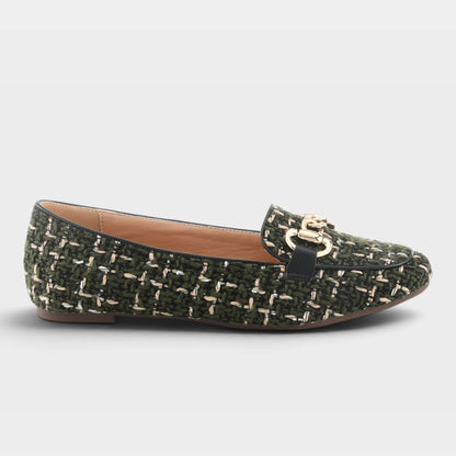 PATRIZIA KNITKNOT BALLERINA SHOES