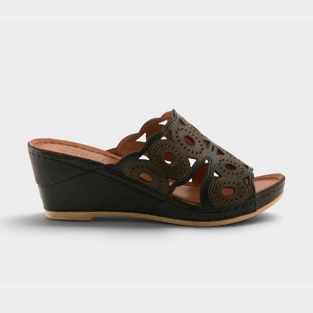 SPRING STEP LABARNAS SLIDE SANDALS