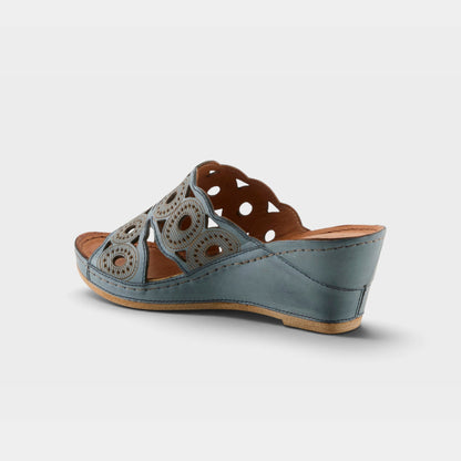 SPRING STEP LABARNAS SLIDE SANDALS