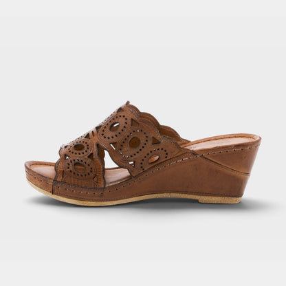 SPRING STEP LABARNAS SLIDE SANDALS