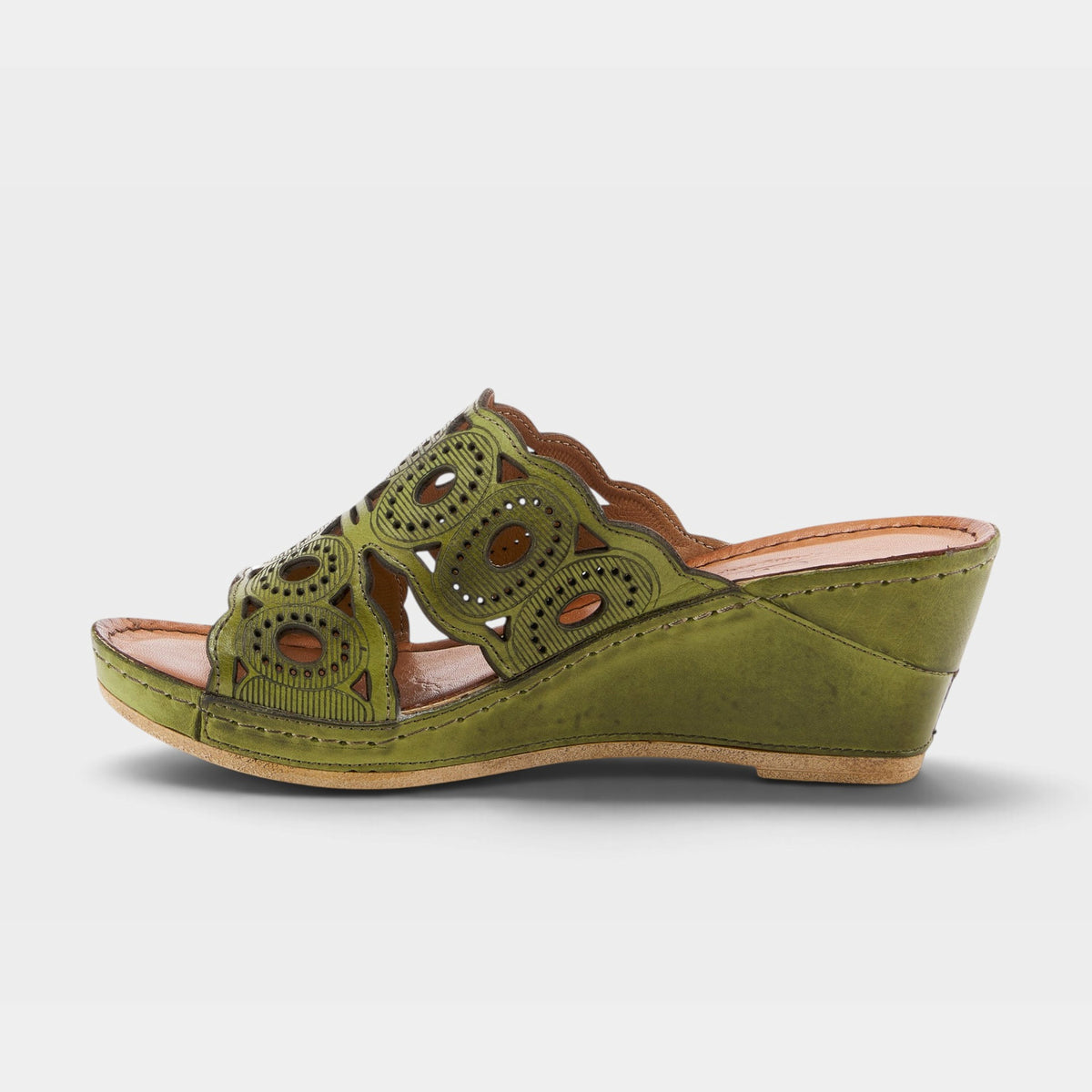 SPRING STEP LABARNAS SLIDE SANDALS