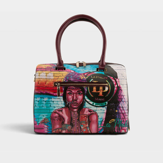 LA PHILIPE LP1002-2 THE WALL ART HANDBAG-ENVELOPE