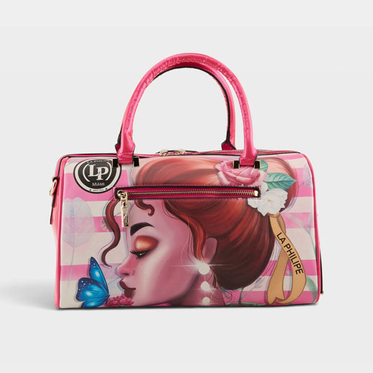 LA PHILIPE LP1020-14 PINK BEAUTY HANDBAG-CLASSIC