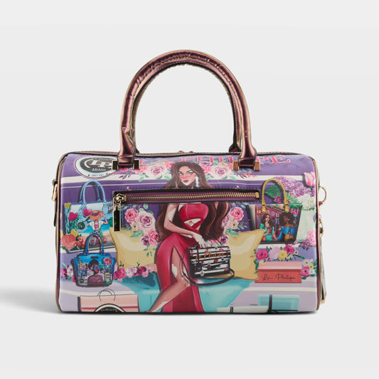 LA PHILIPE LP1020-15 BOLD BEAUTY HANDBAG-CLASSIC