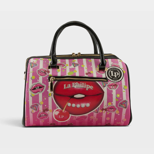 LA PHILIPE LP1020-18 JUICY LIPS HANDBAG-CLASSIC