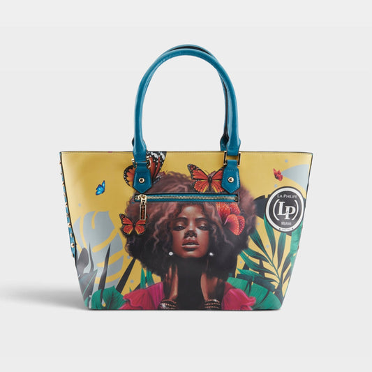LA PHILIPE LP1021-12 BUTTERFLY FLY HANDBAG-TOTE