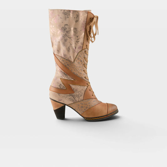 L`ARTISTE MALAGIE-CROCO BOOTS