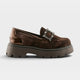 DARK BROWN MULTI