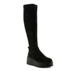 BLACK FAUX SUEDE