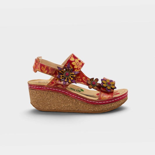 L'ARTISTE PICKFORD BACK STRAP SANDALS
