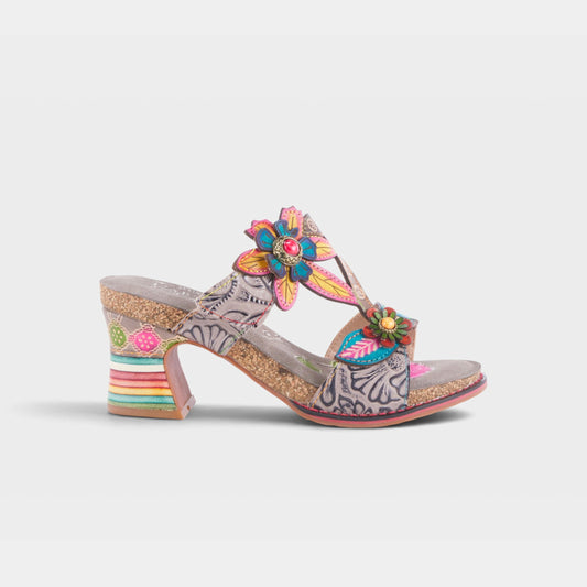 L'ARTISTE ROSSIE HEELED SANDALS