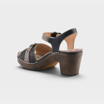 L'ARTISTE UPPERBUCK SANDALS