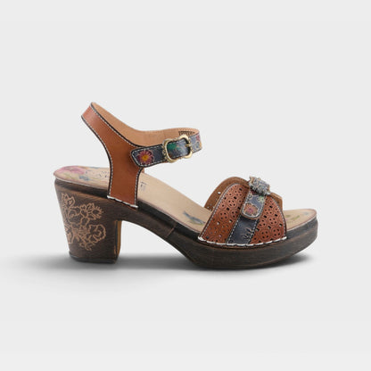L'ARTISTE UPPERBUCK SANDALS