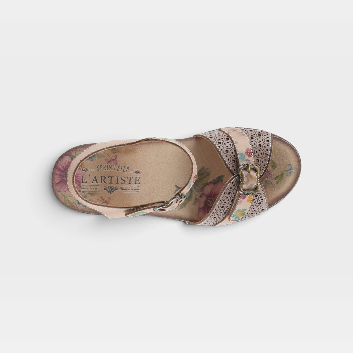 L'ARTISTE UPPERBUCK SANDALS