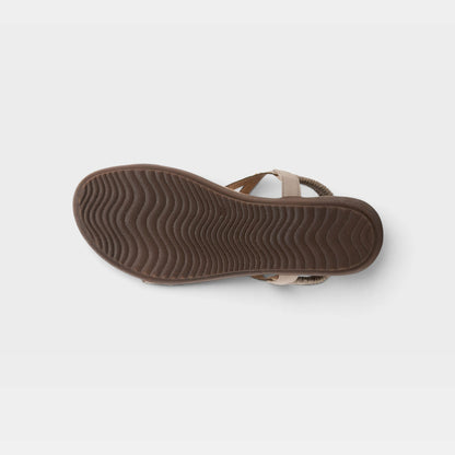 PATRIZIA VOLCANIC T-STRAP SANDALS